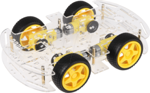 ROBOT CAR KIT 01 - Roboter Fahrgestell Kit für alle Arduino Systeme