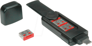 ROLINE 11028330 - USB-A-Port Schloss (1x Schlüssel und 4x Schlösser)