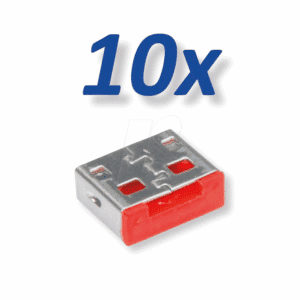 ROLINE 11028331 - USB-A-Port Schloss (10x Schlösser)