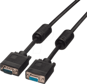 ROLINE 11045356 - VGA Monitor Kabel 15-pol Verlängerung