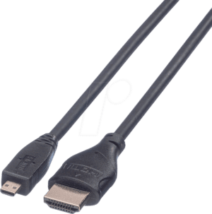 ROLINE 11045581 - HDMI-A Stecker > HDMI Micro-D Stecker