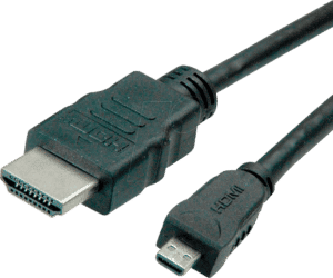ROLINE 11445581 - High Speed HDMI-A Stecker > HDMI Micro-D Stecker