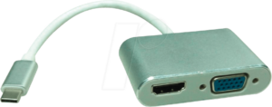 ROLINE 12033215 - Adapter USB-C > VGA