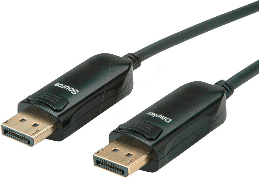 ROLINE 14013492 - Optisches Hybrid DP 1.2 DisplayPort Kabel 50 m