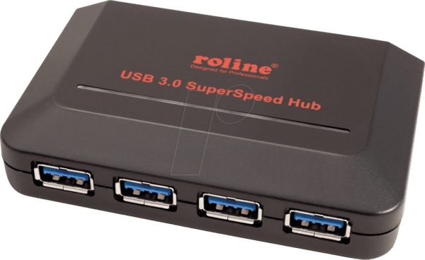 ROLINE 14025015 - USB 3.0 Hub 4 Port