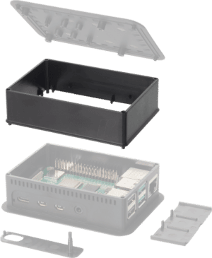 TEK RPI4-SPAC BK - Gehäusezubehör - Wanderhöhung