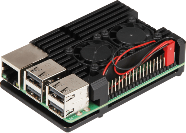 RPI CASE ALU3FAN - Gehäuse für Raspberry Pi 3