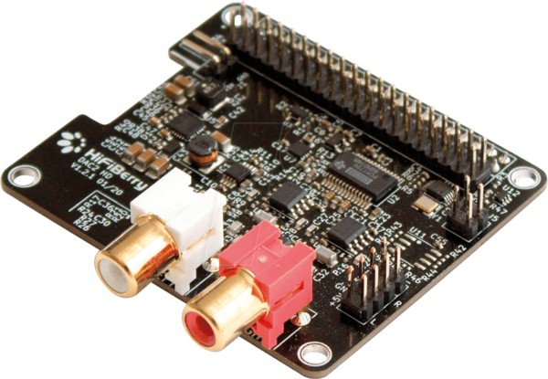 RPI HB DAC2 HD - Raspberry Pi Shield - HiFiBerry DAC2 HD