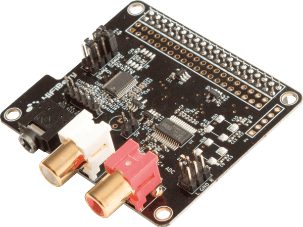 RPI HB DAC+ ADC - Raspberry Pi Shield - HiFiBerry DAC+ ADC