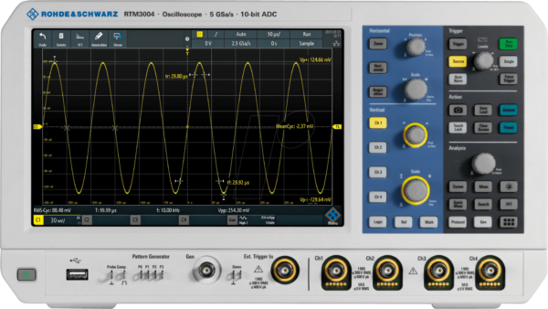 RTM 3K 24M - Mixed-Signal-Oszilloskop RTM 3000