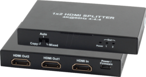 SHVP SP05-10001 - HDMI™ Splitter 4K/2K 60 Hz