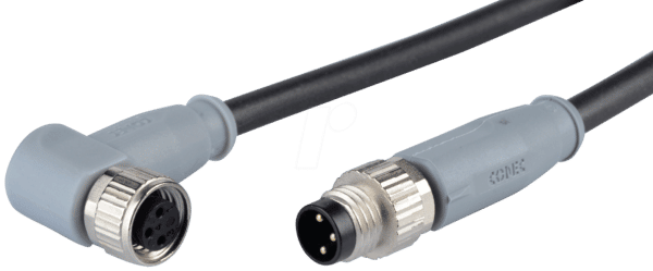 SAL12 RKWS410 - SAL M12x1 - 4-pol