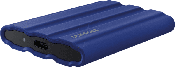 MU-PE1T0R - Samsung Portable SSD T7 Shield blau 1TB