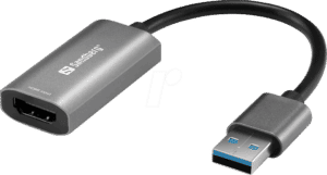 SANDBERG 134-19 - HDMI Video Capture Adapter USB Typ-A