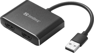 SANDBERG 134-35 - Adapter USB-A > 2x HDMI