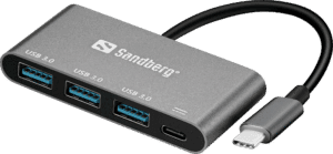 SANDBERG 136-03 - USB 3.0 4-Port USB-C Hub