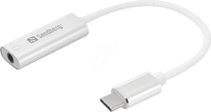 SANDBERG 136-27 - Audio Adapter USB Type-C - Klinkenbuchse 3
