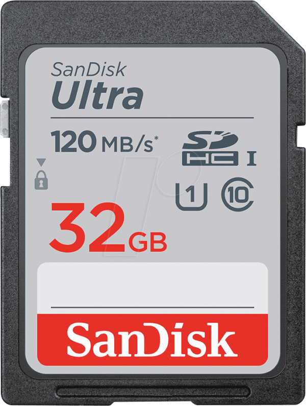 SDSDUN4032GGN6IN - SDHC-Speicherkarte 32GB - SanDisk Ultra - Class 10