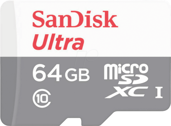 SDSQUNR064GGN3MA - microSDXC-Speicherkarte 64GB