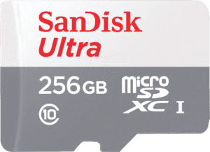 SDSQUNR256GGN6TA - microSDXC-Speicherkarte 256GB