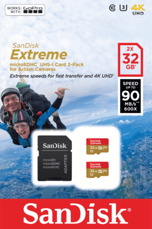 SDSQXAF032GGN6AT - microSDHC-Speicherkarte 2x 32GB