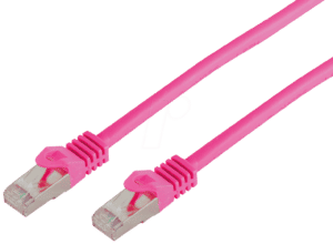 SHVP 75512-M - 2m Patchkabel - Cat.7-Rohkabel magenta