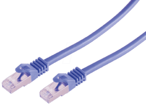 SHVP 75520-V - 10m Patchkabel - Cat.7-Rohkabel violett