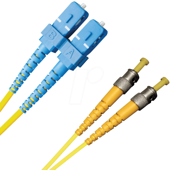 SCST09DYE10 - SC-ST SM OS1/OS2 DUPLEX 10M - 09/125µm