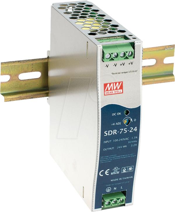 MW SDR-75-24 - Schaltnetzteil