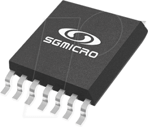 SGM724XS14/TR - 4-fach Rail-to-Rail-CMOS-OP