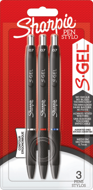 SHARPIE 2136596 - Sharpie S-Gel Gelroller 3er Set