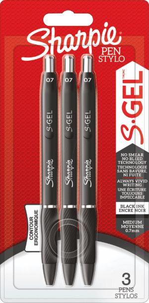 SHARPIE 2136598 - Sharpie S-Gel Gelroller 3er Set