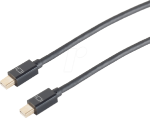 SHVP BS10-51025 - Mini-Displayportkabel 1.2 UHD schwarz 1 m