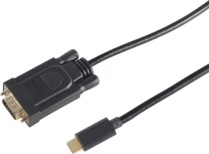 SHVP BS1059025 - USB Typ C Stecker > VGA Stecker