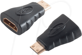 SHVP BS77411 - Adapter HDMI-A Buchse < HDMI-C-Stecker 1080p