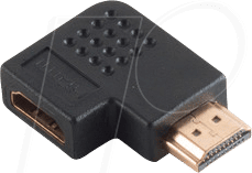 SHVP BS77412 - Adapter HDMI Stecker < HDMI Buchse 90° Winkel