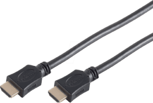 SHVP BS77472 - HDMI-A Stecker < HDMI-A Stecker HEAC vergoldet 2 m