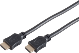 SHVP BS77478-15 - HDMI-A Stecker < HDMI-A Stecker HEAC vergoldet 15 m