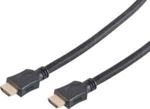SHVP BS77475LDN - HDMI-A Stecker < HDMI-A Stecker HEAC Nylon vergoldet 5 m