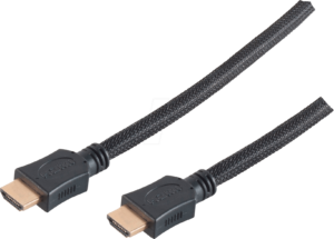 SHVP BS77473LDN - HDMI-A Stecker < HDMI-A Stecker HEAC Nylon vergoldet 3 m