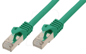 SHVP 75513-G - 3m Patchkabel - Cat.7-Rohkabel grün