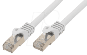 SHVP 75520-W - 10m Patchkabel - Cat.7-Rohkabel weiß