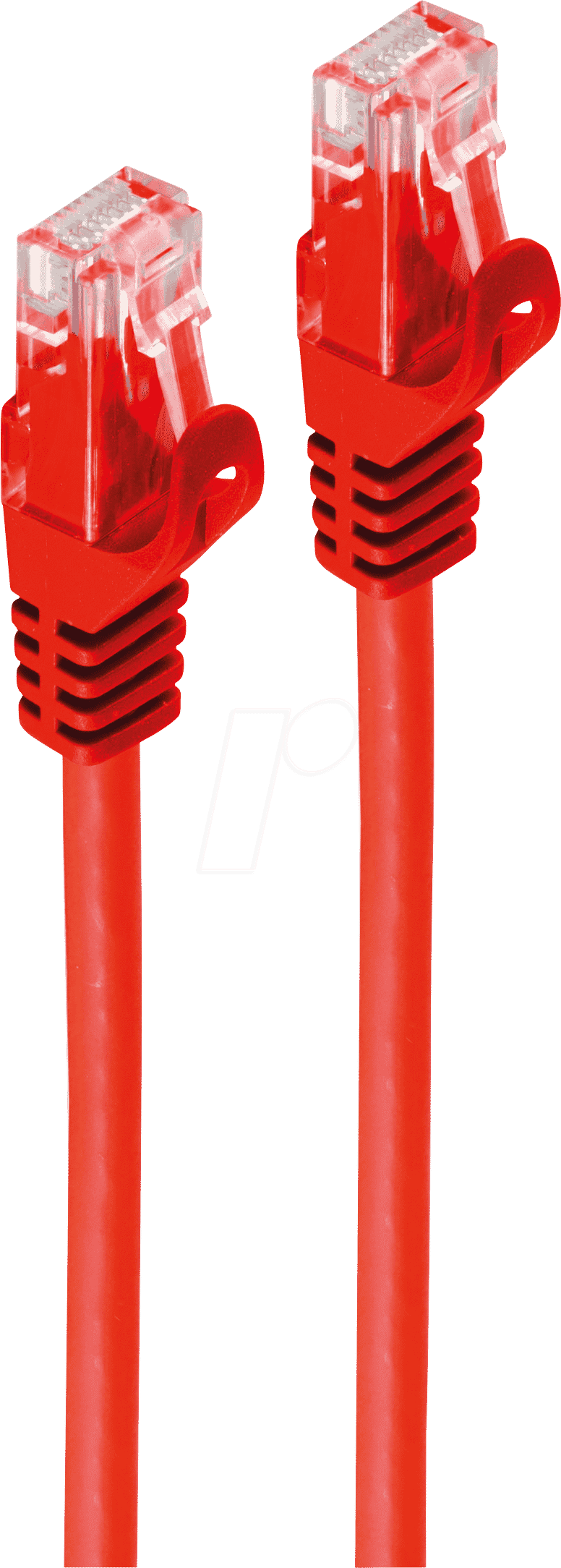 SHVP BS08-35024 - 1m Patchkabel - Cat.7-Rohkabel rot