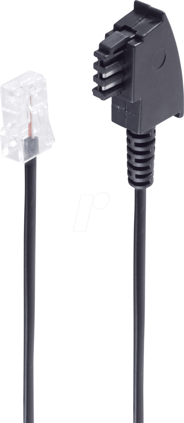 SHVP BS70002-10 - TAE-F-Stecker auf RJ 45 Stecker