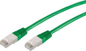 SHVP 75711H25G - Patchkabel Cat.6 S/FTP PIMF grün 0