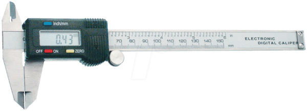 SCHIEBLEHRE LCD - Messschieber