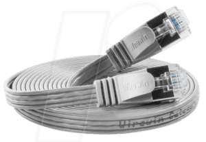 SLIM S6 5 GR - Cat.6 SLIM-Patchkabel