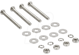 SLUE M3X30SET - Lüfterschrauben Set für 25 mm Lüfter