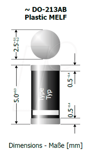 SM4007 DIOTEC - Standard-Recovery SMD-Gleichrichterdiode