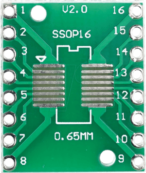 BB SOP16 - Entwicklerboards - SMD Breakout Adapter